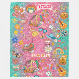 FEARLÖS OCH FABULÖS FLEECE BLANKET