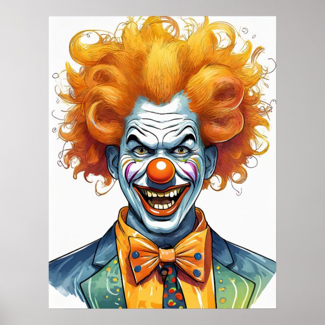 Fearsome Clown Poster (Framsidan)