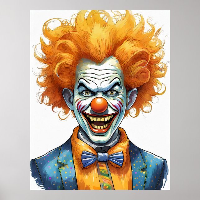 Fearsome Clown Poster (Framsidan)