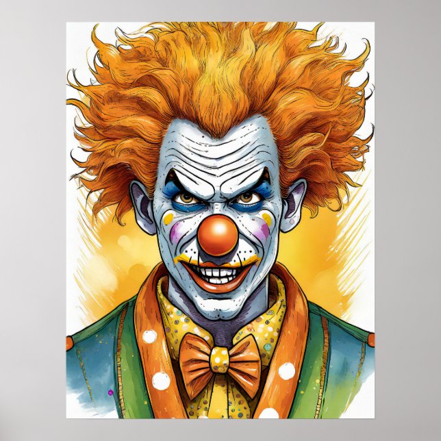 Fearsome Clown Poster (Framsidan)