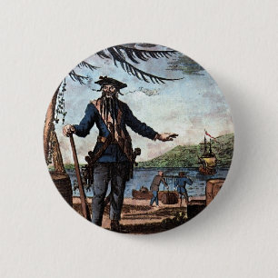 Fearsome pirat Blackbeard! Knapp