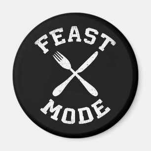 Feast-läge - Bulkning - Eat, Hungrig - Ljudig Nove Magnet