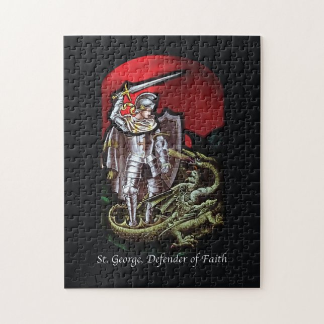 Feast of St. George Defender of Faith Slay Pussel (Vertikal)