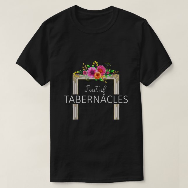 Feast of Tabernacles Rock Valley Christian Festiva T Shirt (Design framsida)