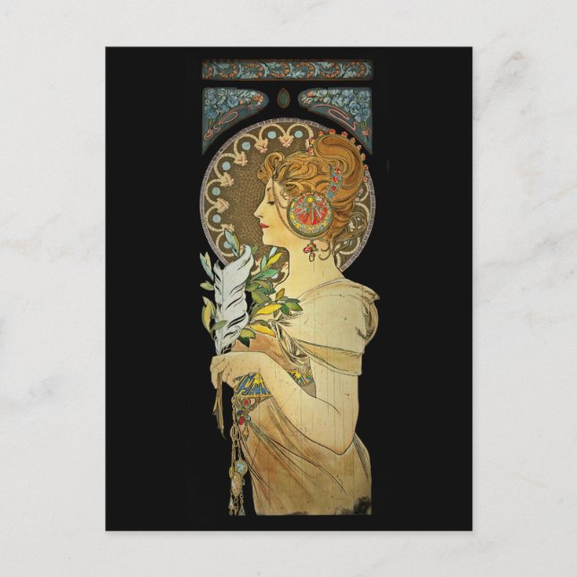 Feather 1899 vykort (Framsida)