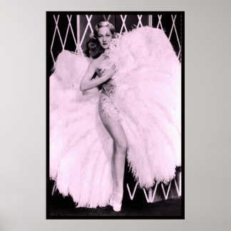 Feather Dancer Sally Rand Poster