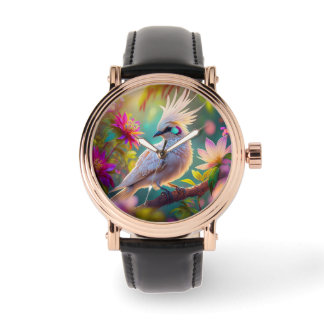 Feather Dove Fantasy Bird Armbandsur