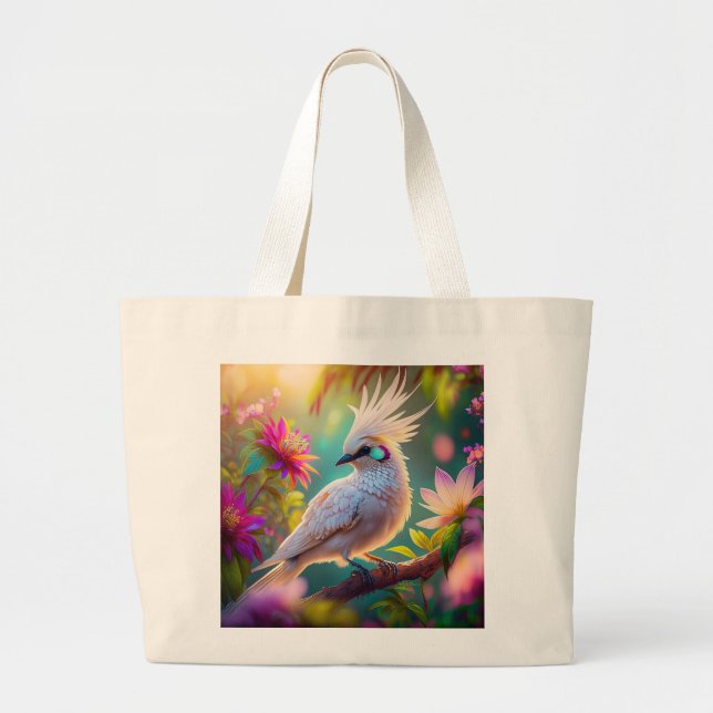  Feather Dove Fantasy Bird Jumbo Tygkasse (Framsidan)