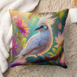  Feather Dove Fantasy Bird Kudde