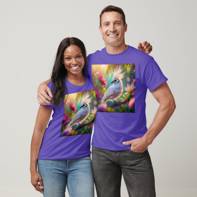  Feather Dove Fantasy Bird T Shirt (Unisex)