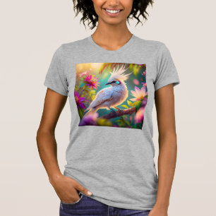 Feather Dove Fantasy Bird T Shirt