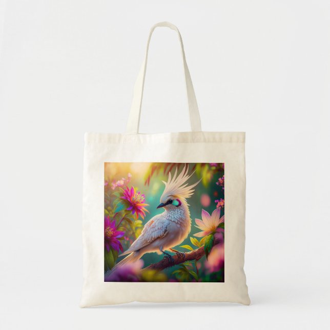  Feather Dove Fantasy Bird Tygkasse (Framsidan)