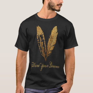 Feather, följ DREAMS Pullover Hoodie T Shirt