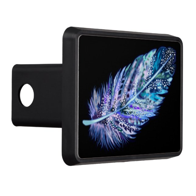 Feather Hitch Cover - Anpassningsbar Färg Dragkroksskydd (Höger)