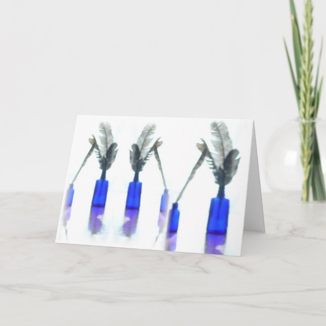 Feather Light notecard Kort (Framsida)