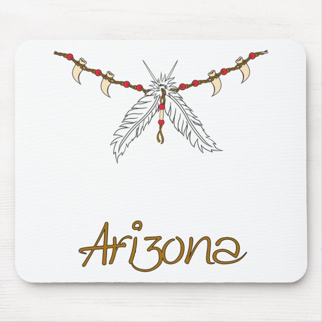 Feather Necklace Musmatta (Framsidan)