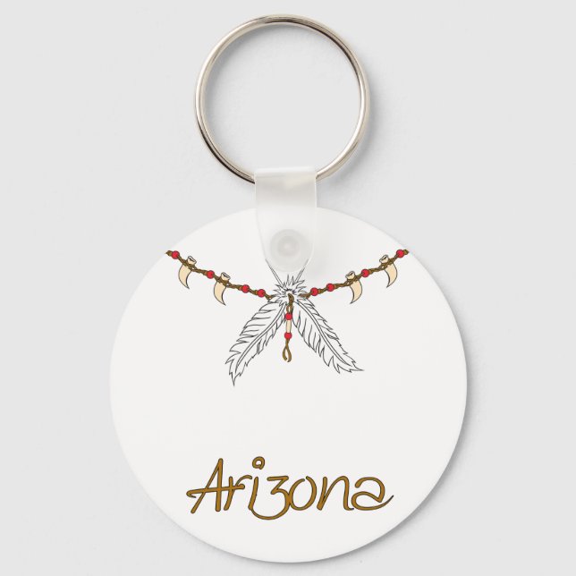 Feather Necklace Nyckelring (Framsida)