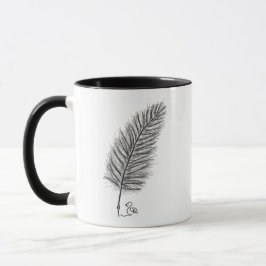 Feather Quill från tankarna och känslor Mugg