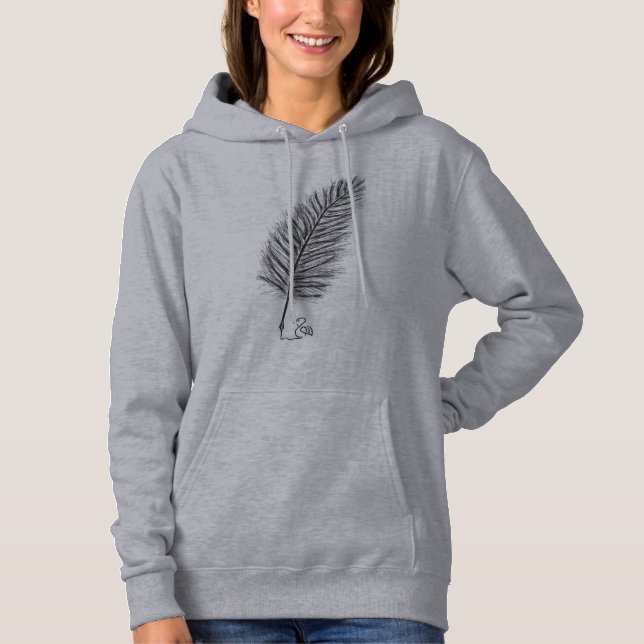 Feather Quill från tankarna och känslor T Shirt (Framsida)