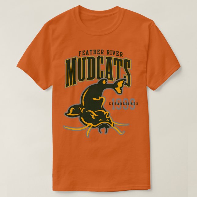 Feather River Mudcat T Shirt (Design framsida)