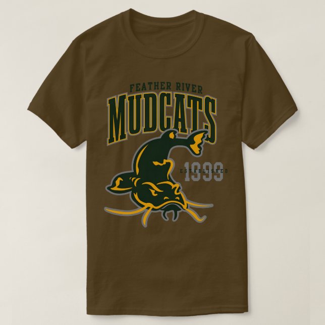 Feather River Mudcat T Shirt (Design framsida)