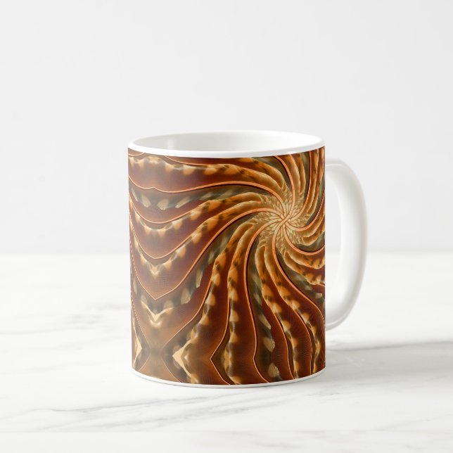 Feather Twirl Kaffemugg (Framsida höger)