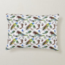 Feather Watercolor Mönster