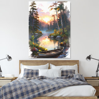 Feathered Serenity Canvastryck