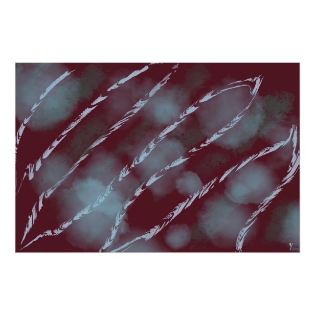 FEATHERED SMOKE  FOTOTRYCK (Framsidan)