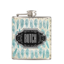 Feathers Black och Tan Hipster Mönster