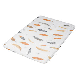 Feathers Luxury Trendy Boho Collection Badrumsmatta