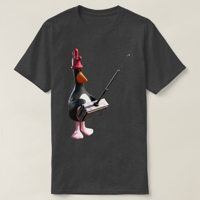 Feathers Mcgraw Remote Control Funny T Shirt (Design framsida)
