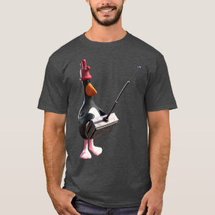 Feathers Mcgraw Remote Control Funny T Shirt