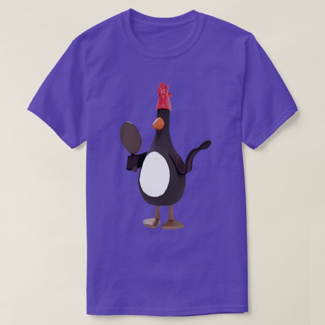Feathers Mcgrw Spegel So Funny Art T Shirt (Design framsida)