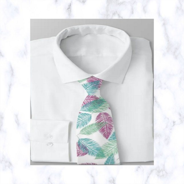 Feathers Neck Tie Slips (Skapare uppladdad)