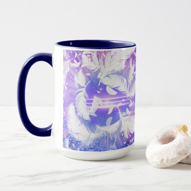 Feathers Sympathy Coffee Mugg (Med munk)
