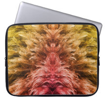 Featherskt hårig fluff ser ut som solnedgång orang