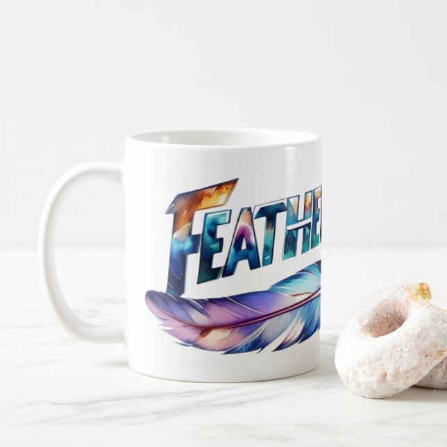 Featherweight Feather -MMA Kick Boxing- Gym Lover Kaffemugg (Med munk)