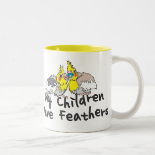 Feathery barnmugg Två-Tonad mugg
