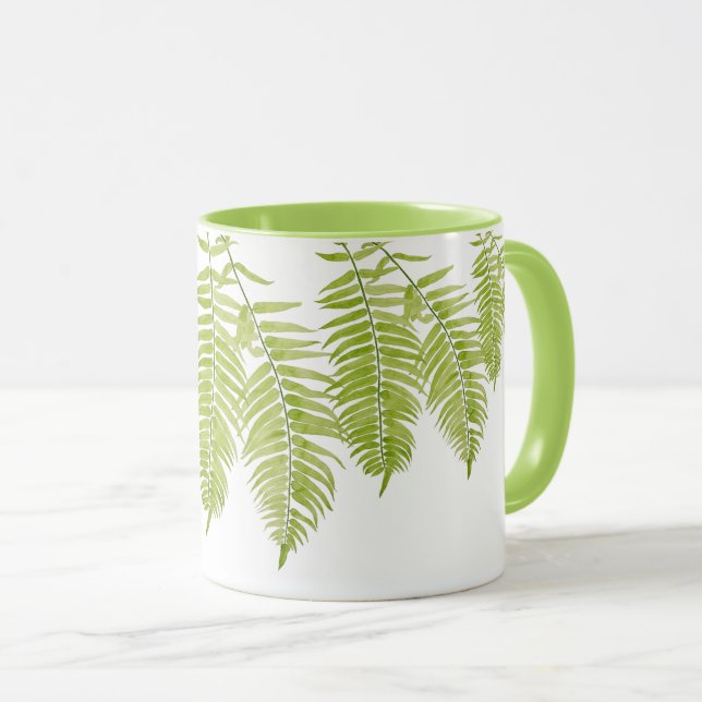 Feathery Fern på Combo Mugg (Framsida höger)