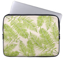 Feathery Fern på Laptop sleeve