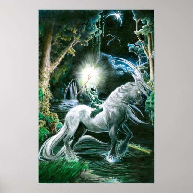 Featurless Knight Poster (Framsidan)