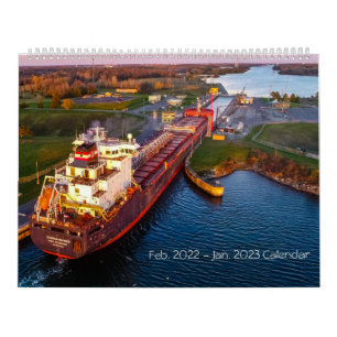 Feb. "22-23-Transport-kalender Kalender