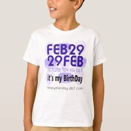 FEB 29 T SHIRT