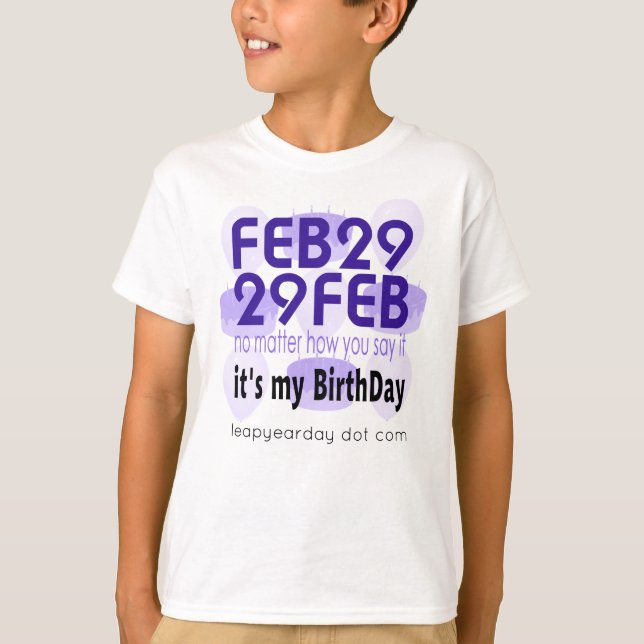 FEB 29 T SHIRT (Framsida)