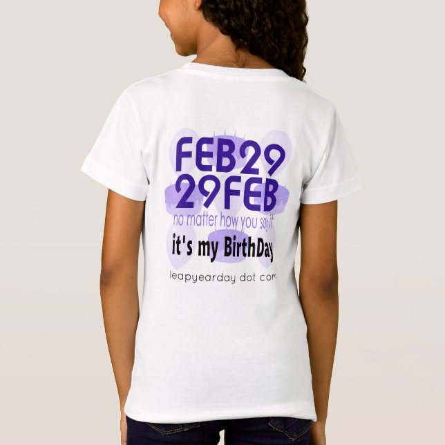 FEB 29 T SHIRT (Baksida)