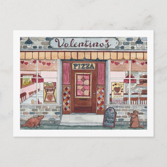 feb. is an abbreviation and in Swedish it is trans Vykort (Framsida)