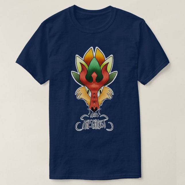 Feber Ghost-servern T Shirt (Design framsida)