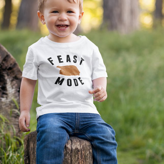 Feberläge | Thanksgiving Turkiet Baby T-shirt (Skapare uppladdad)