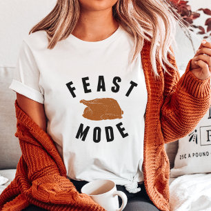 Feberläge Thanksgiving Turkiet Kvinnor T Shirt